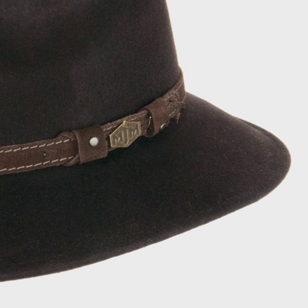 MJM Levi Brun Uld Traveller Hat - Waterproof & Crushable
