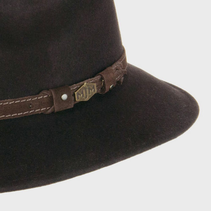 MJM Levi Brun Uld Traveller Hat - Waterproof & Crushable