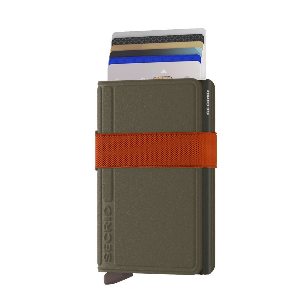 Secrid Liba Bandwallet - Green Orange