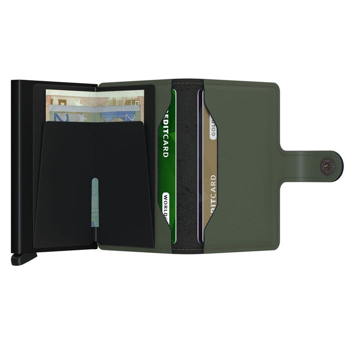 Secrid Miniwallet Mat Green & Black