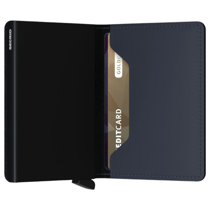 SECRID Slimwallet Matte Nightblue - Kortholder fra SECRID hos The Prince Webshop