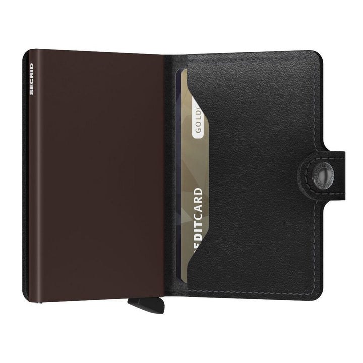 Secrid miniwallet Original Black & Brown