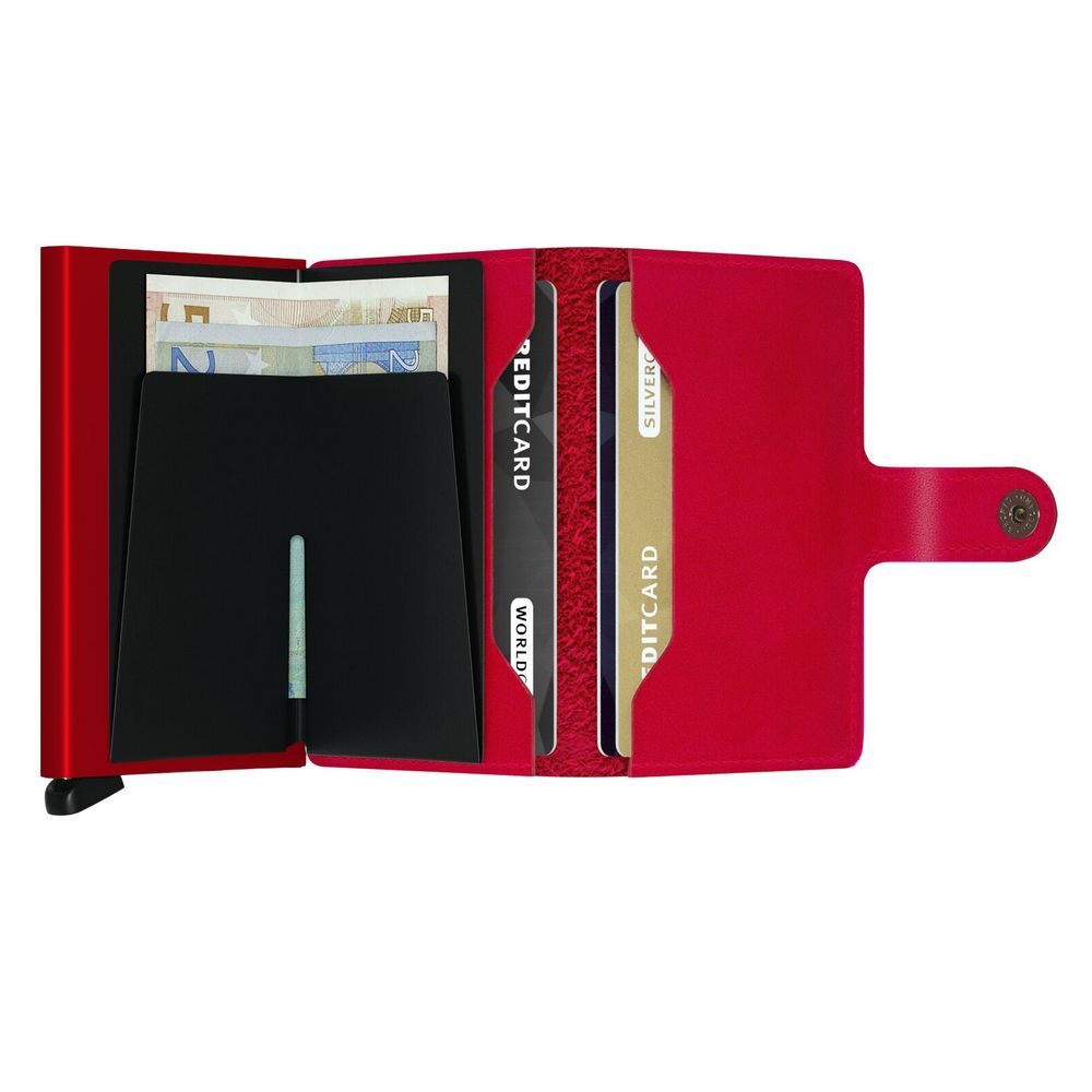 SECRID MINIWALLET Original Red & Red - Kortholder fra SECRID hos The Prince Webshop