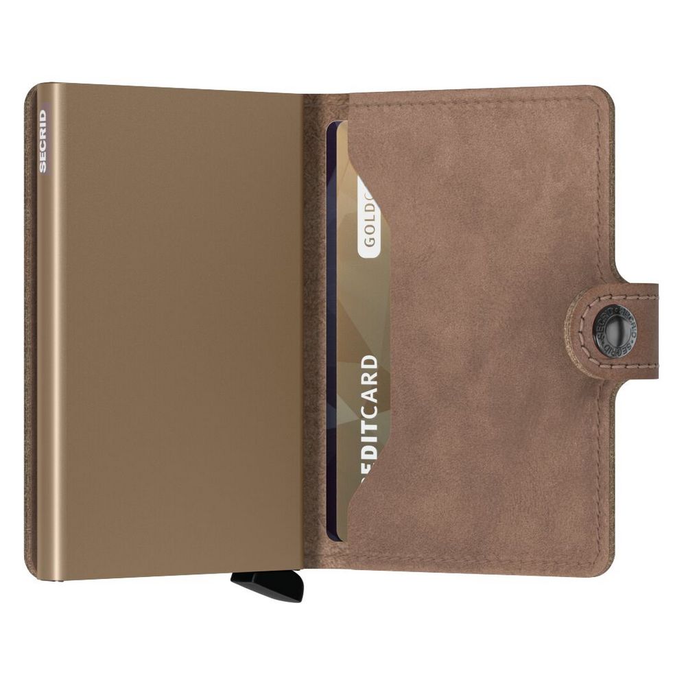 SECRID MINIWALLET Vintage Taupe - Kortholder fra SECRID hos The Prince Webshop