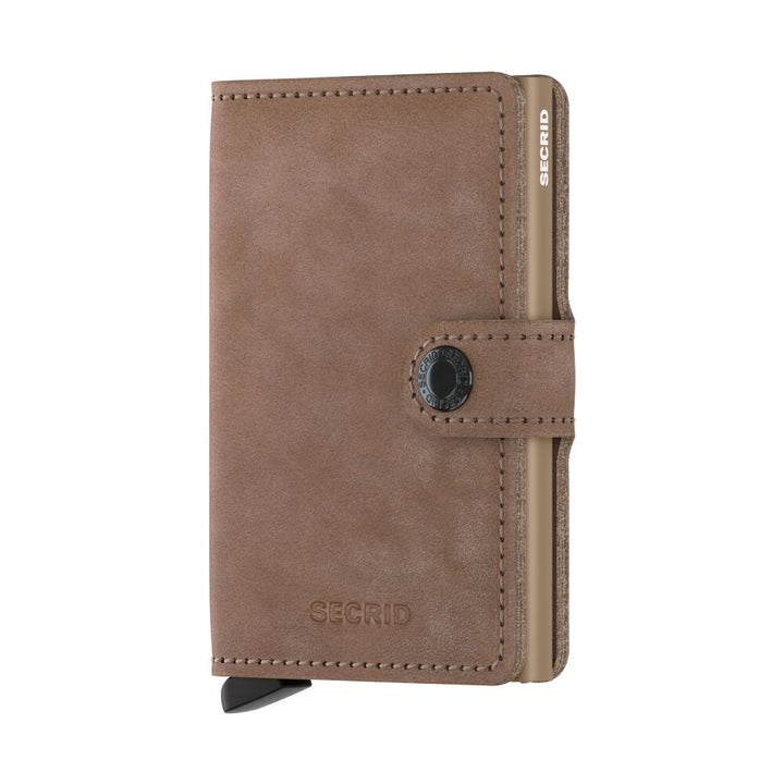 SECRID MINIWALLET Vintage Taupe - Kortholder fra SECRID hos The Prince Webshop