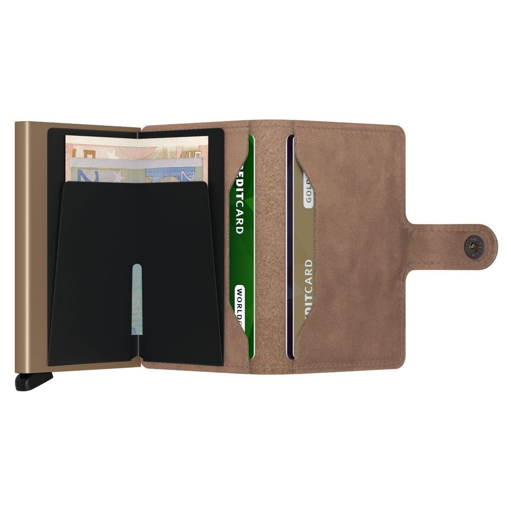 SECRID MINIWALLET Vintage Taupe - Kortholder fra SECRID hos The Prince Webshop