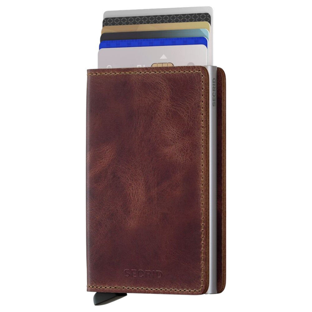 SECRID 
Slimwallet Vintage Brown - Kortholder fra SECRID hos The Prince Webshop