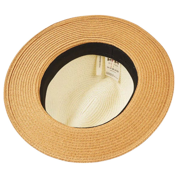MJM Pablo – 2 Color Toyo Traveller Straw Hat -  UPF50+ - Hat fra MJM Hats hos The Prince Webshop