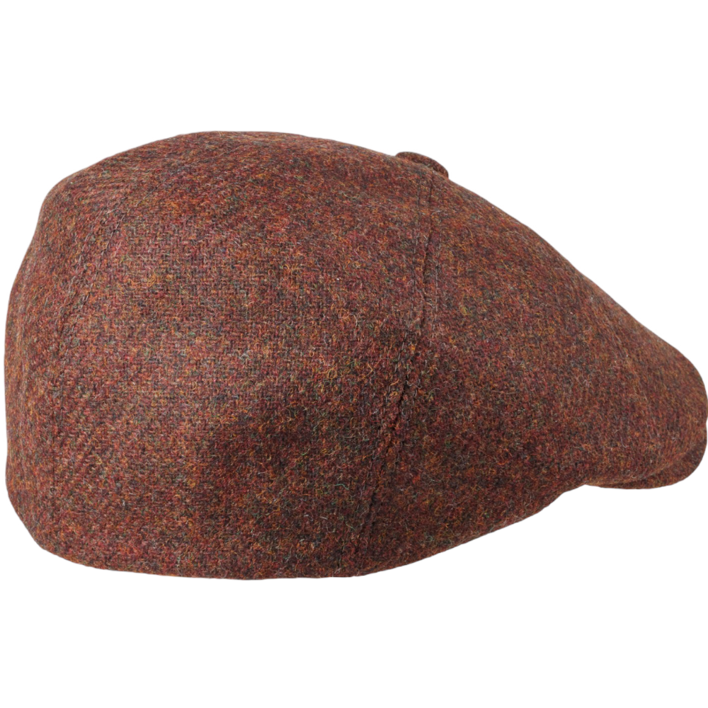 MJM Rebel Virgin Wool 13 Rust Sixpence - Flat Cap fra MJM Hats hos The Prince Webshop