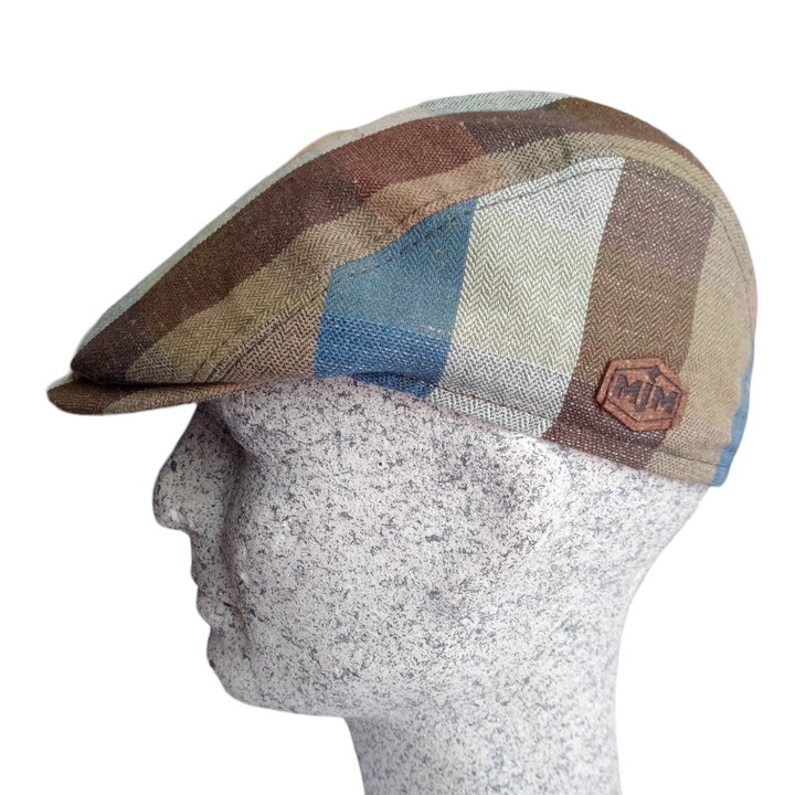 MJM BANG 41 Flat Cap - Ternet Sixpence i Bomuld