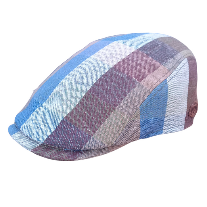 MJM BANG 41 Flat Cap - Ternet Sixpence i Bomuld - Flat Cap fra MJM Hats hos The Prince Webshop