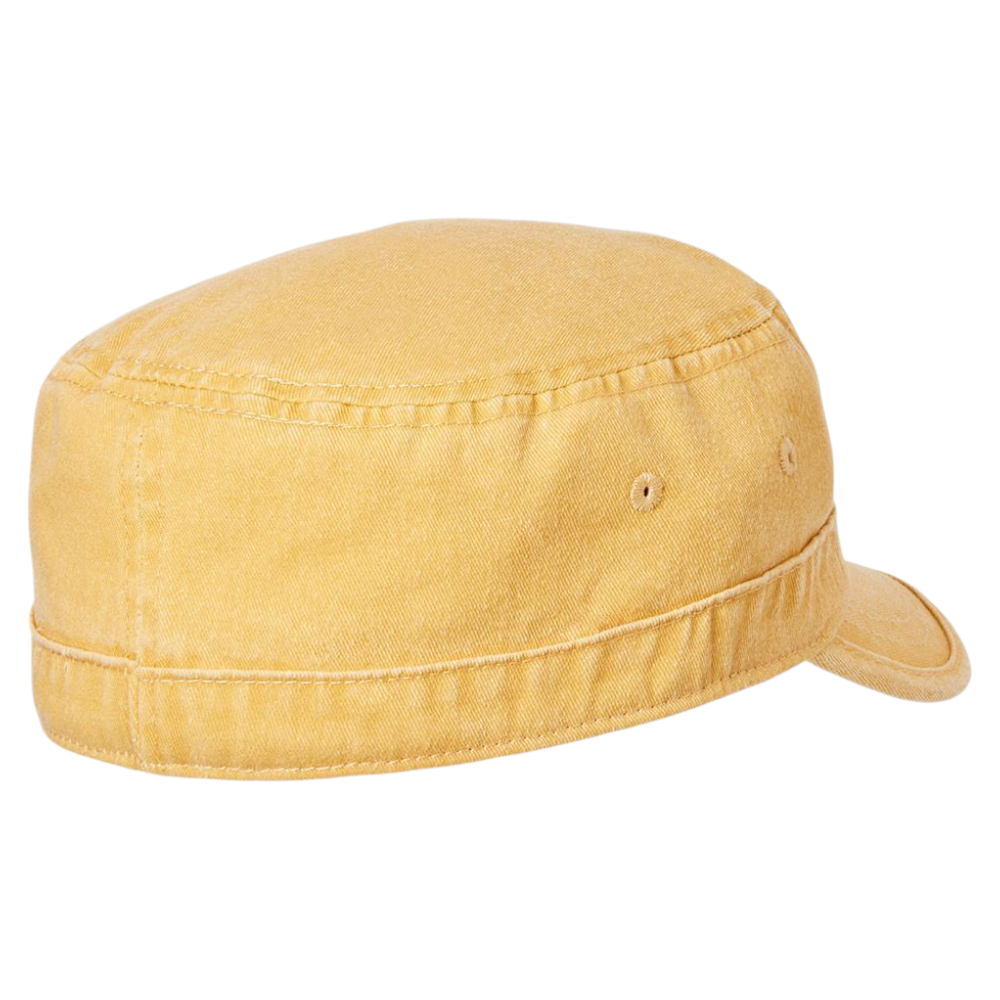 MJM CUBA Army Cap Dyed Cotton Twill - Gul - S/M - Army Cap fra MJM Hats hos The Prince Webshop