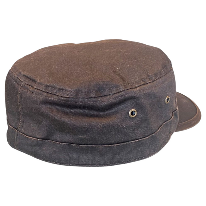 MJM Casual Army Cap - Brun Bomuld - Army Cap fra MJM Hats hos The Prince Webshop
