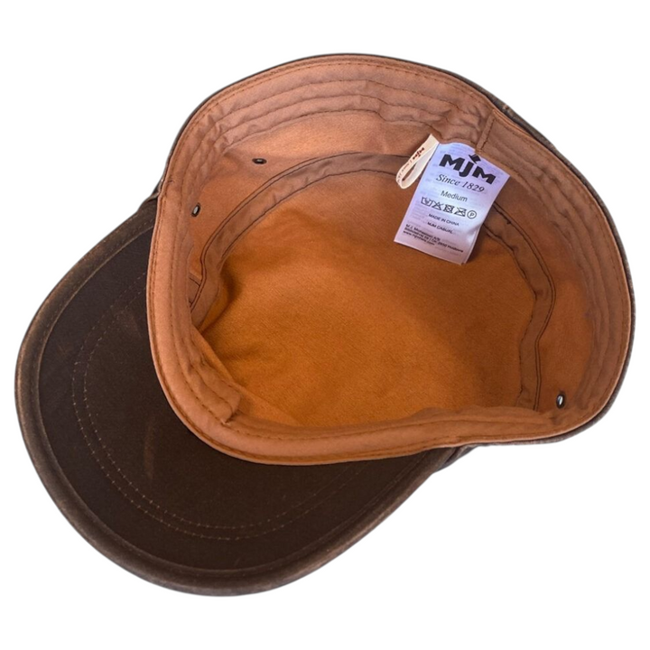 MJM Casual Army Cap - Brun Bomuld - Army Cap fra MJM Hats hos The Prince Webshop