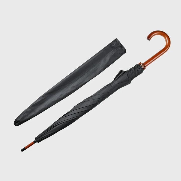 MJM Mens Umbrella Lontoo - Puiset kahvat