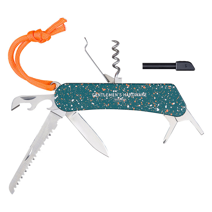 Wilderness Multi Tool m/Firestarter - Sjov Gave fra Gentlemen's Hardware hos The Prince Webshop