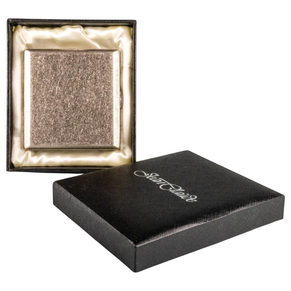 Antik Sølv Cigaret Etui til 18 King Size Cigaretter