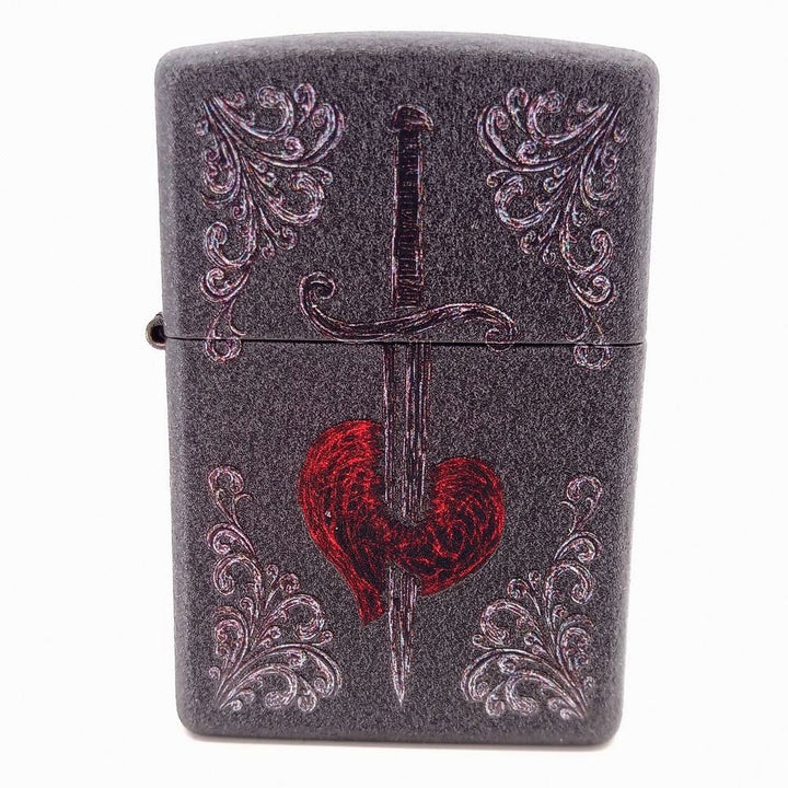 Zippo 60006605 Heart Dagger -tatuointisuunnittelu