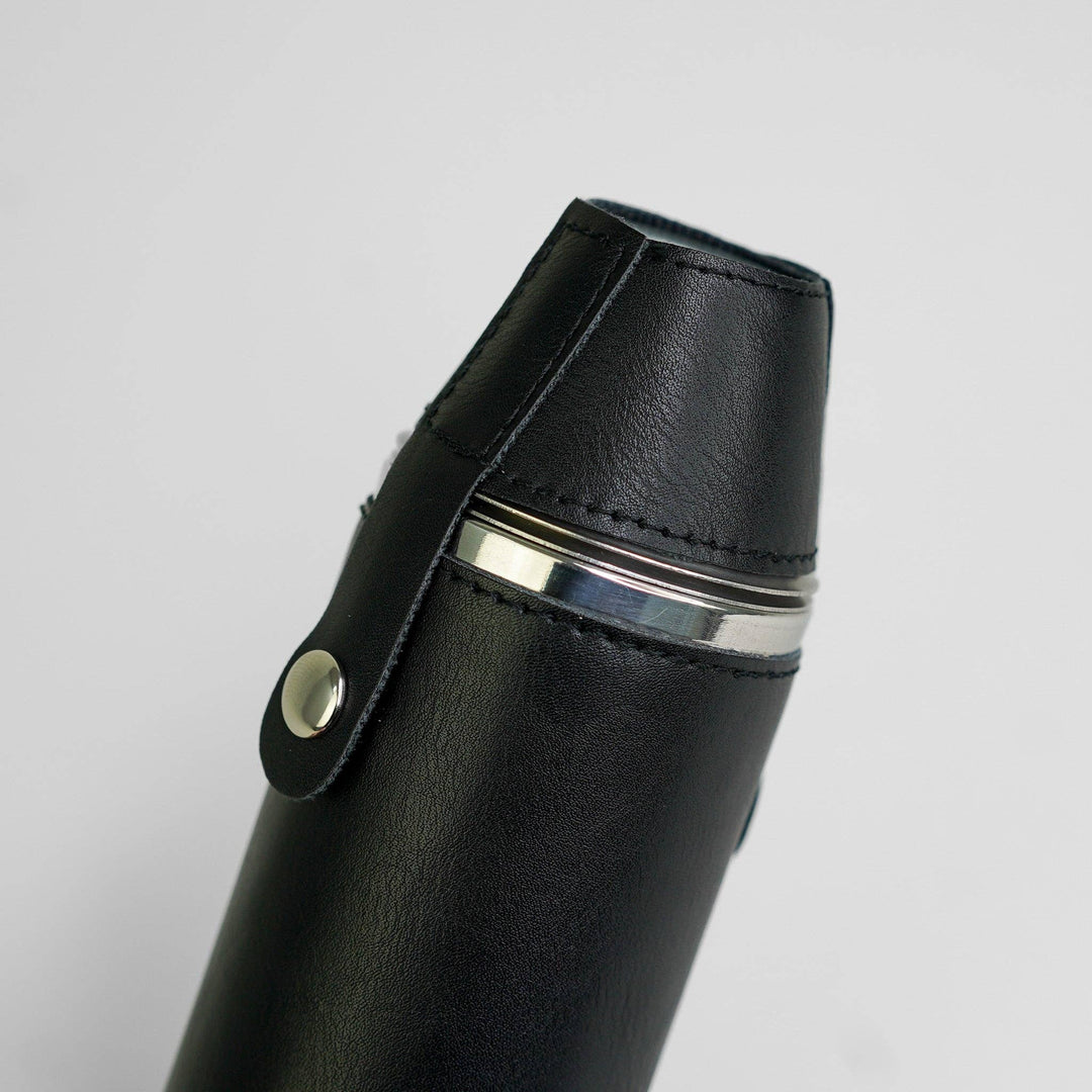 8 oz Silver Hunters Lommelærke