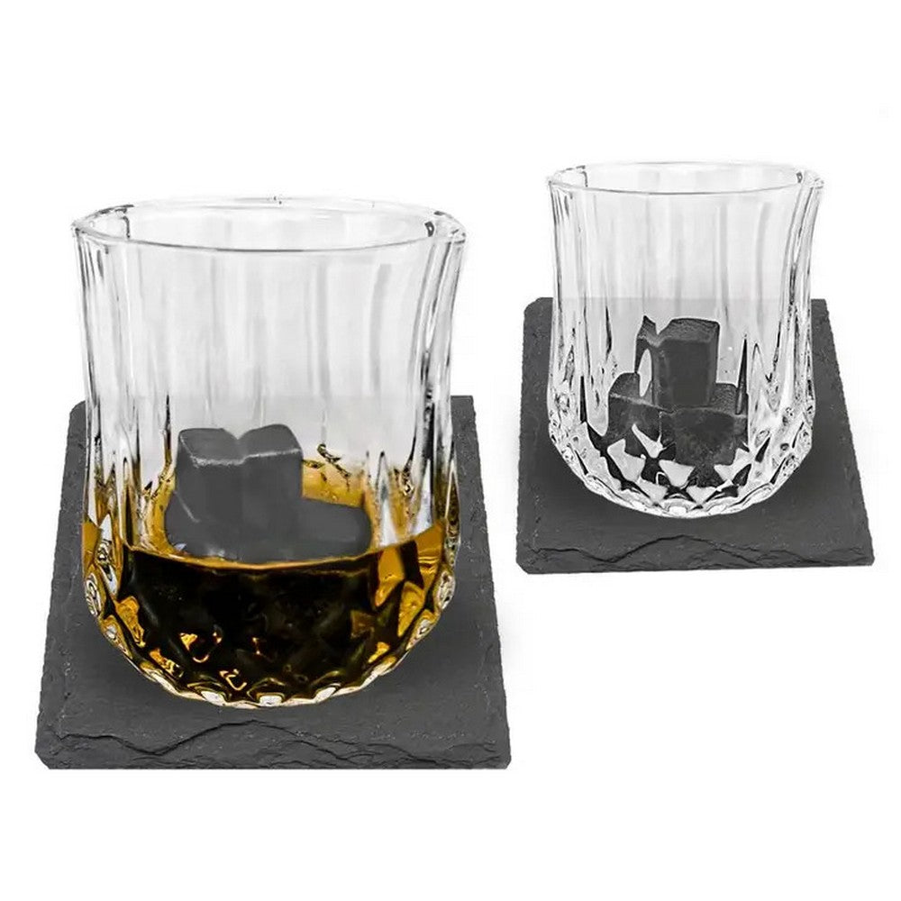 Original Products - Original Whisky Glasses and Stones Set - Whiskey Glas fra Original Products hos The Prince Webshop