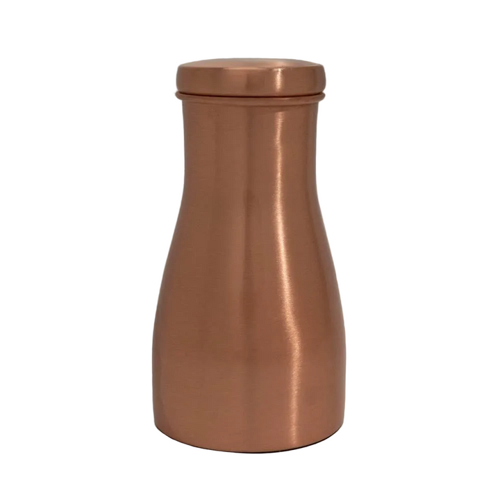 Ren kobberkaraffel poleret med låg ± 950 ml kande