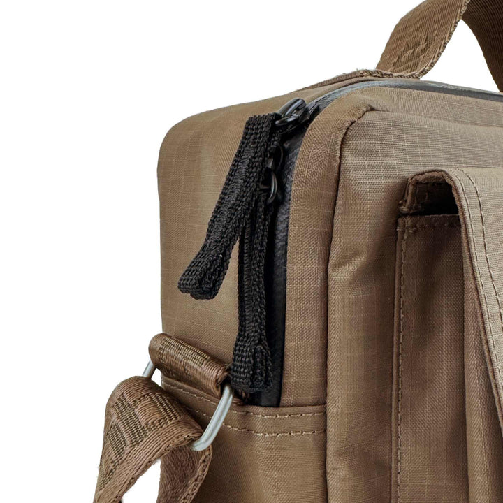 KINTOBE NOAH street messenger bag - Earth Brown