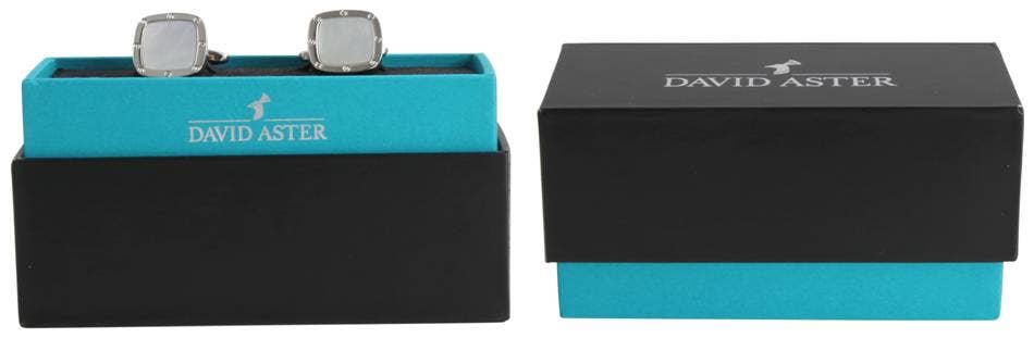 Stags Head Burnished Rhodium Tie Clip - Slipsenål fra David Aster Collection hos The Prince Webshop