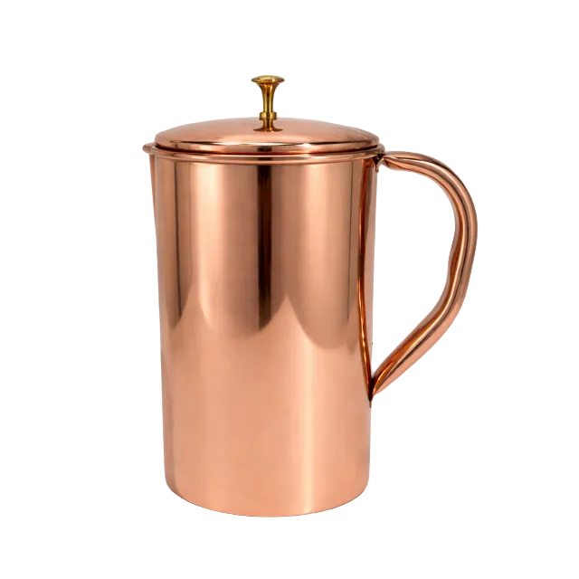Ren kobberkande glat med låg ± 2 liter (750 g)