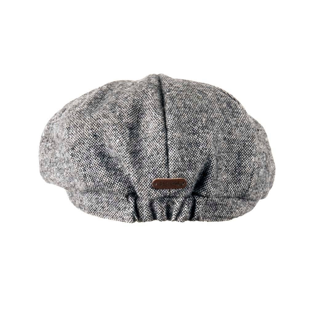 Heritage Tradition Tweed Newsboy Cap B/W Mix