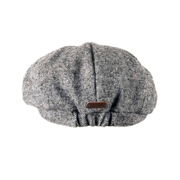 Perintöperinne tweed Newsboy cap b/w sekoitus