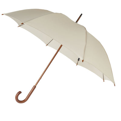 Hampton Beige Crook Umbrella - Beige Paraply