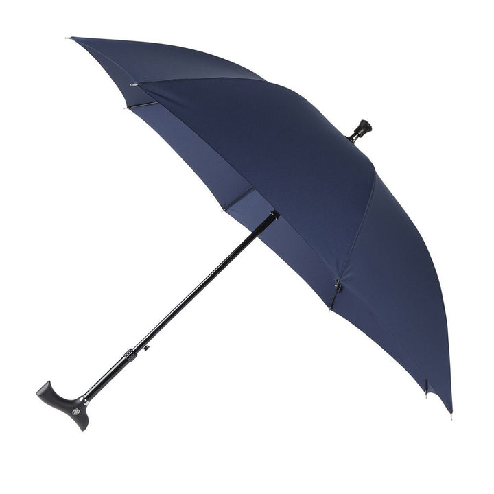 Navy Walking Stick Umbrella - Umbrella Stick Combi