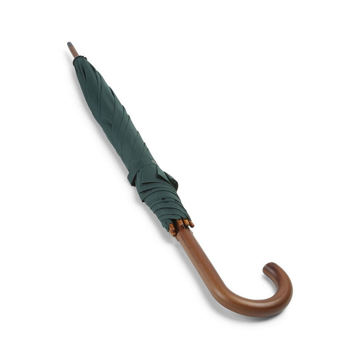 Hampton Green Crook Umbrella - Grøn Paraply