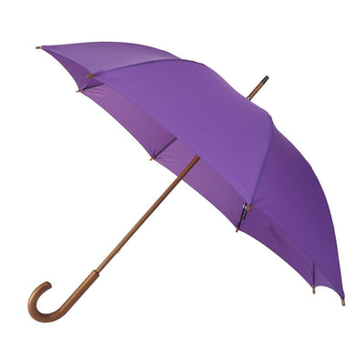 Hampton Purple Crook Umbrella - Lilla Paraply
