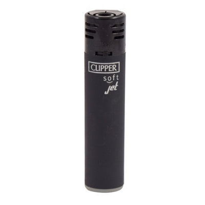 Clipper Jetflame Soft Touch ALL BLACK lighter