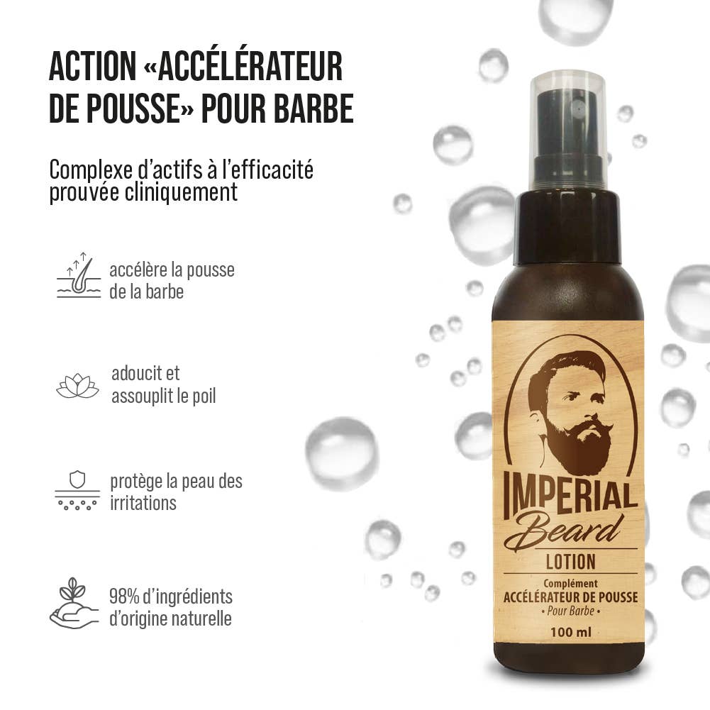Imperial Beard Skæg Vækst Accelerator Lotion - 100 ml