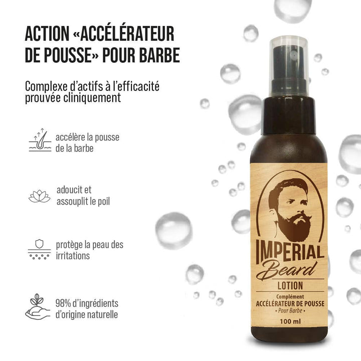 Imperial Beard Skæg Vækst Accelerator Lotion - 100 ml