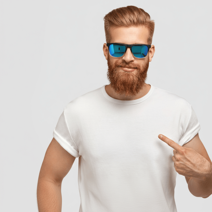 WOED Wayfarer Sunglasses | Azure