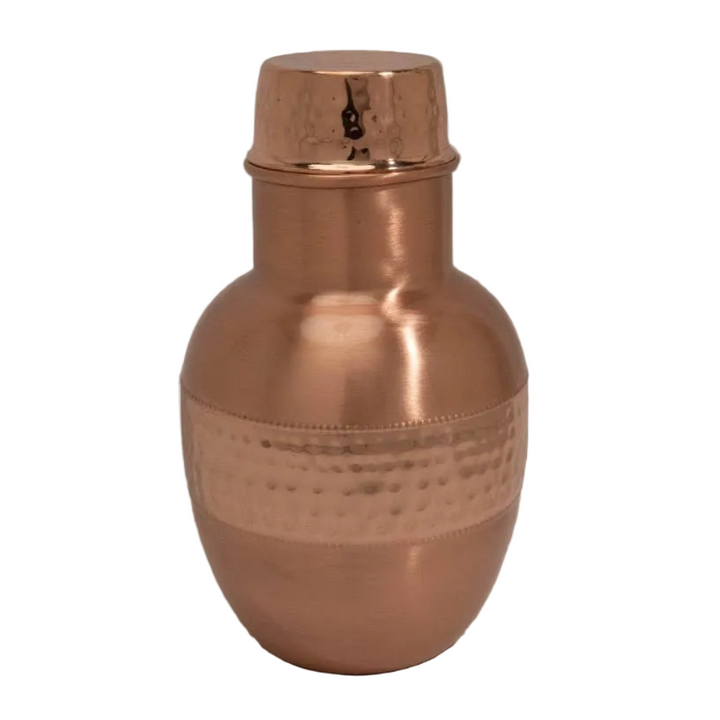 Ren kobberkaraffel kugleformet  Sequence med prop ± 1,5 l