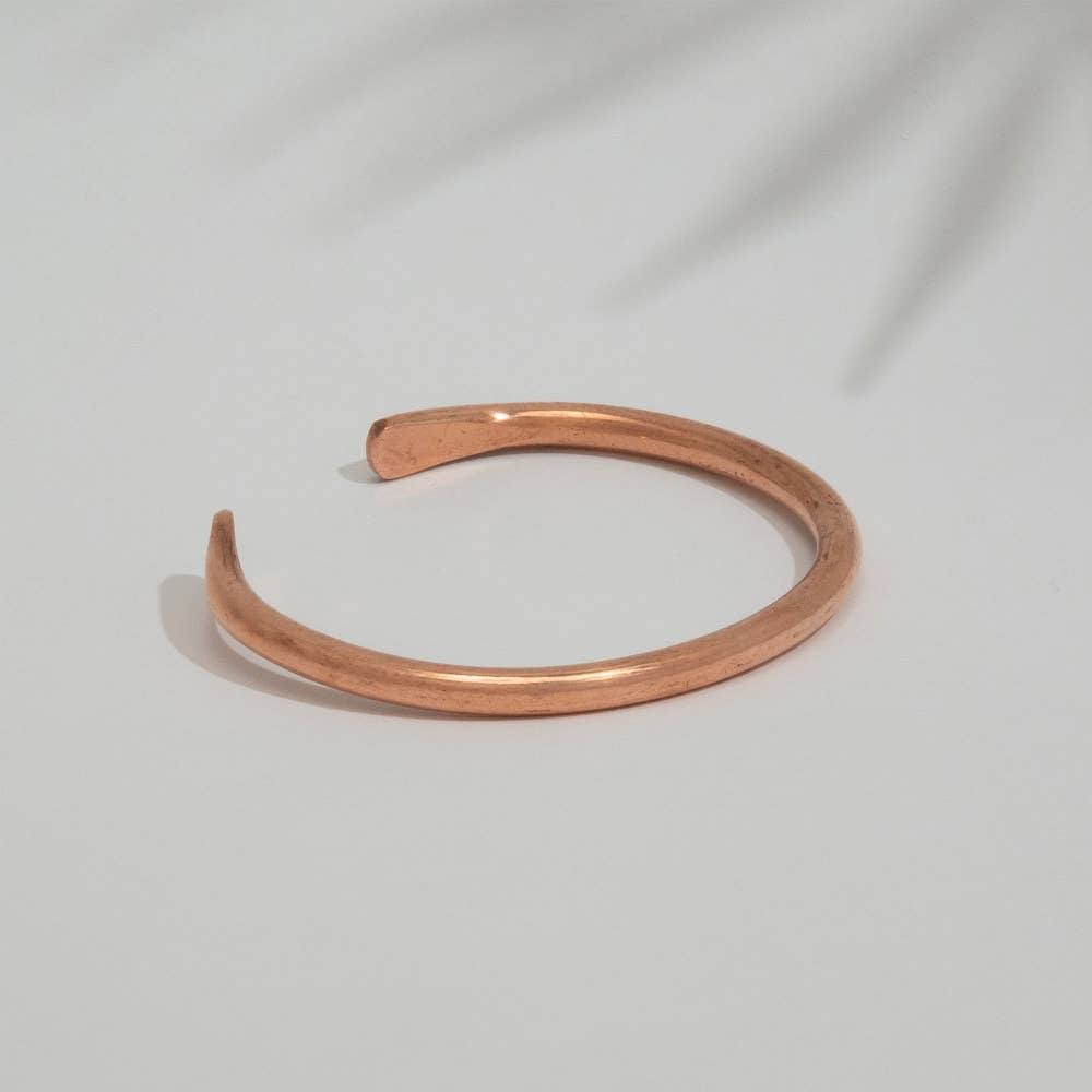 Kobber klemme armbånd