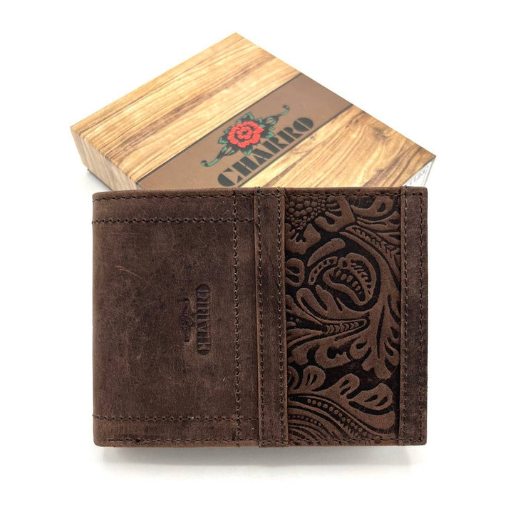 CHARRO ægte læder tegnebog med vintage effekt - Tegnebog fra Charro hos The Prince Webshop