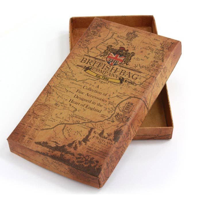 Rutland Tan læder pasholder