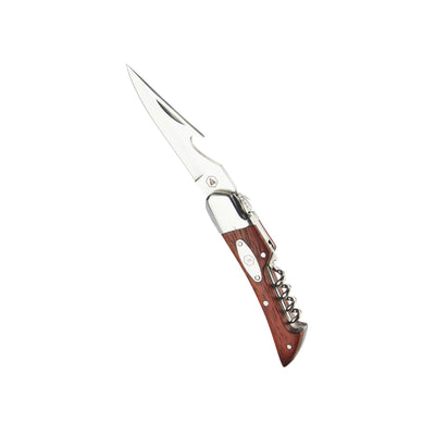 Laguiole -trifunktiotaitettava veitsi - taskuveitsi ja pullon avaaja
