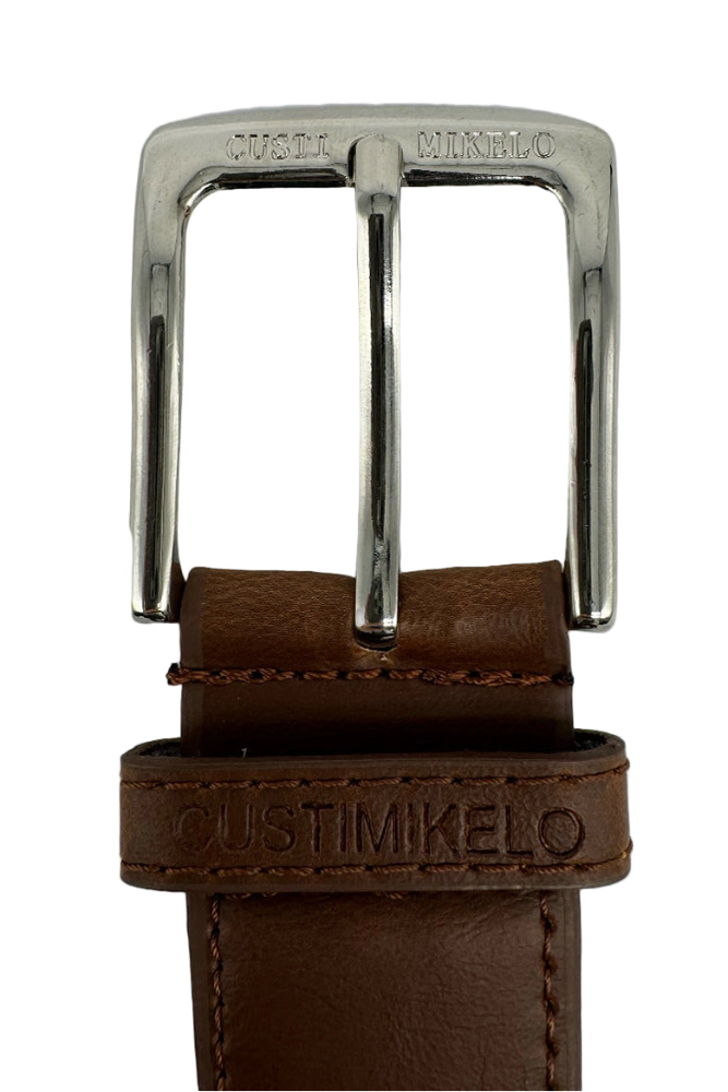 Custi Mikelo Flettet Elastisk Bælte Støvet Pink | mod 1