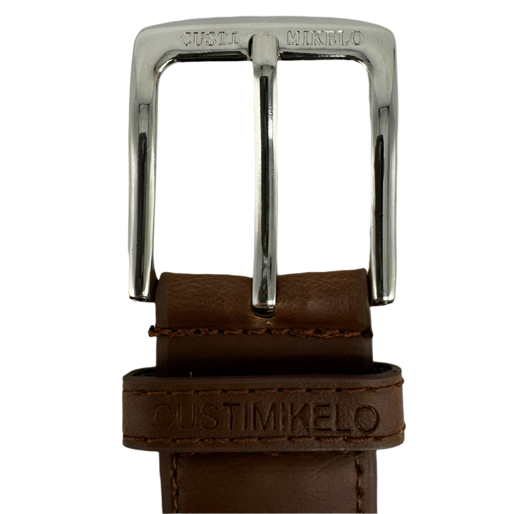 Custi Mikelo Æblegrønt Flettet Elastisk Bælte - Bælte fra Custi Mikelo hos The Prince Webshop