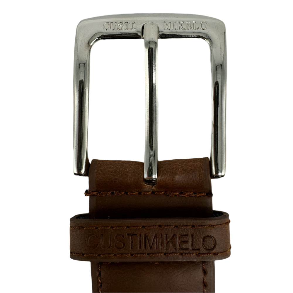 Custi Mikelo Turkis Flettet Elastisk Bælte - Bælte fra Custi Mikelo hos The Prince Webshop