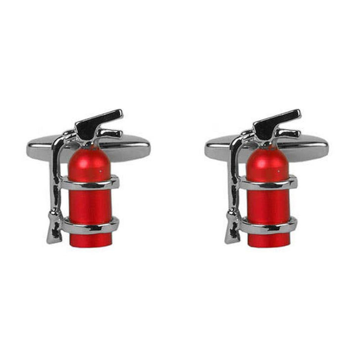 Fire Extinguisher Cufflink - UK Cufflinks