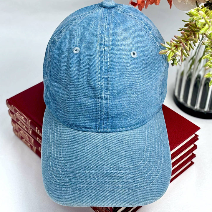 Justerbar Denim Kasket i 3 Farver