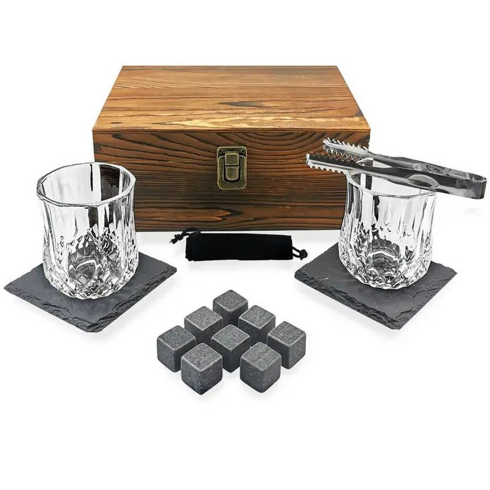 Original Products - Original Whisky Glasses and Stones Set - Whiskey Glas fra Original Products hos The Prince Webshop