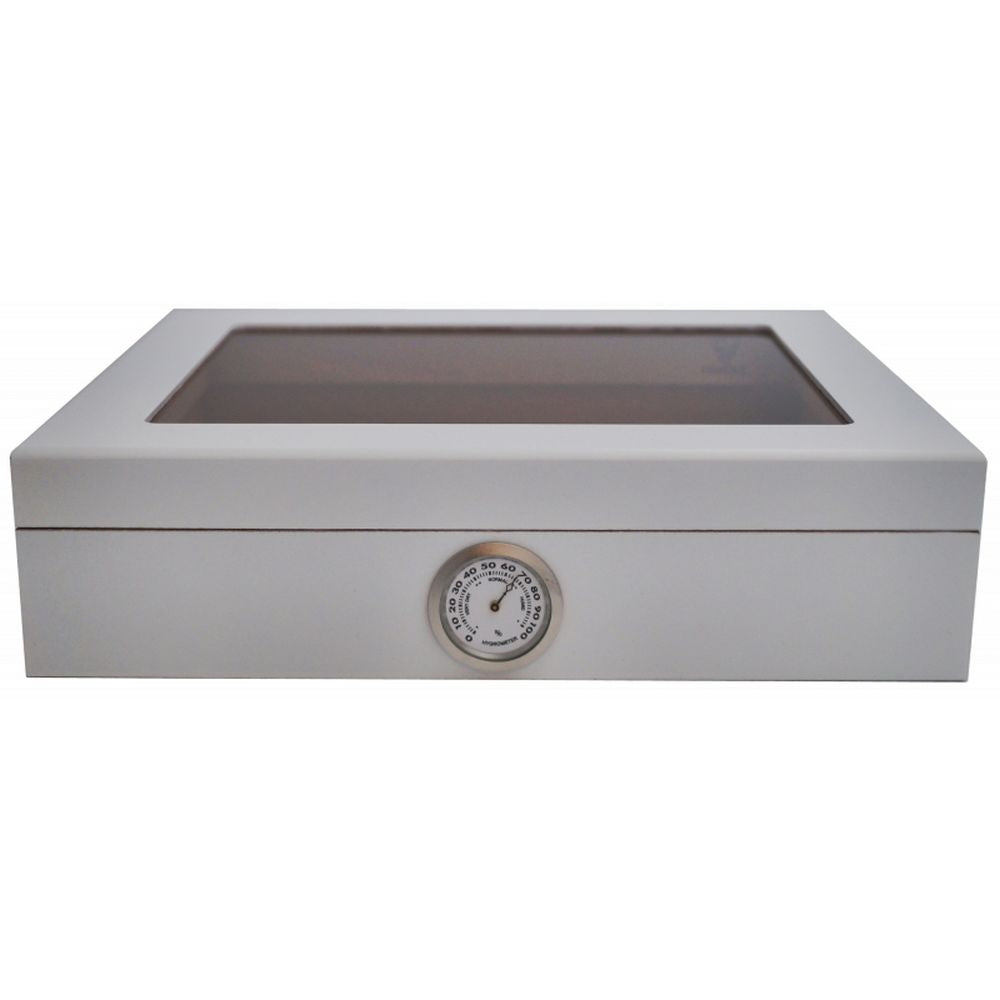 GERMANUS Mensalla Cigar Humidor - Hvid - Cigar Humidor fra Germanus hos The Prince Webshop